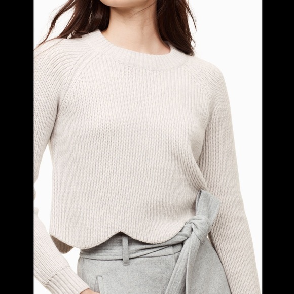 NEW Aritzia Wilfred Sardou Merino Wool Sweater